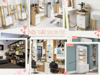 THIẾT KẾ NỘI THẤT SALON TÓC 