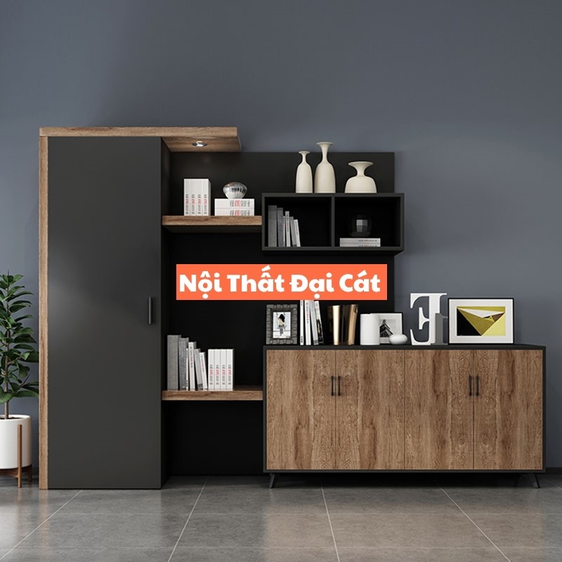 Tủ hồ sơ gỗ thiết kế hiện đại THS041