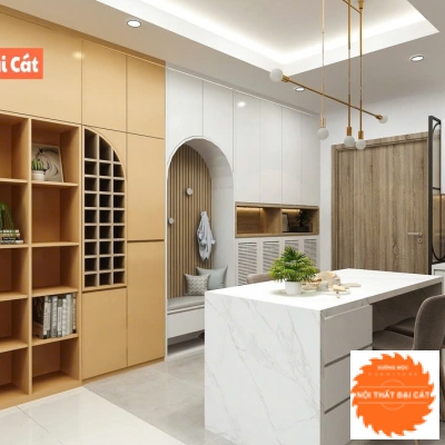 Bàn đảo bếp - bàn ăn nhà bếp ĐB047