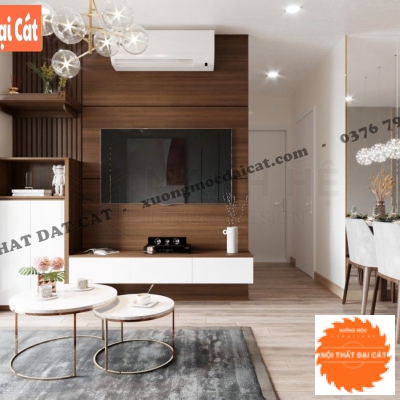 Vách ốp kệ tivi VO042