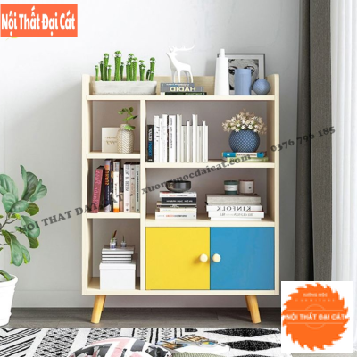 Kệ sách gỗ công nghiệp thiết kế tiện dụng KS226