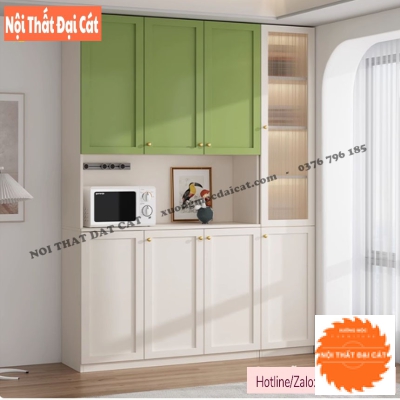 Tủ bếp đẹp bằng gỗ đa năng TBN119