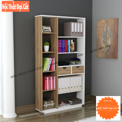 Tủ sách gỗ cho gia đình KS230