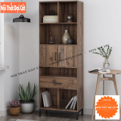 Tủ sách - tủ trang trí gỗ hiện đại KS231