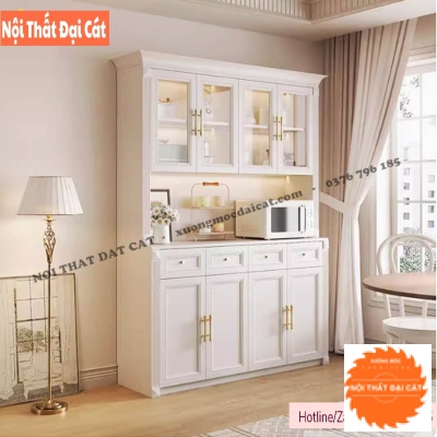 Tủ bếp đẹp để đồ đa năng, hiện đại TBN122