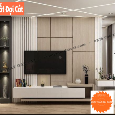 Vách ốp kệ tivi VO048