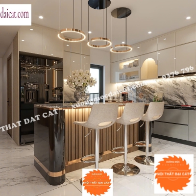 Bàn đảo bếp hiện đại ĐB036