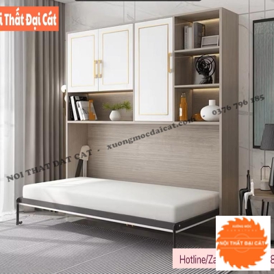 Giường gấp đa năng thiết kế ngang GG002