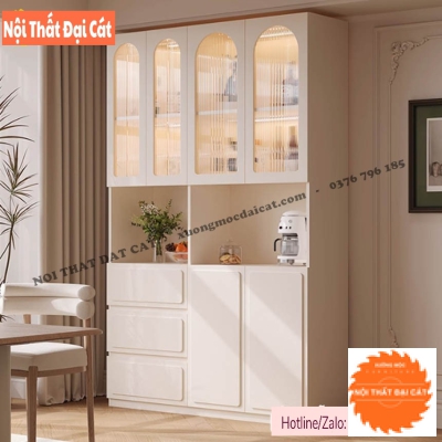 Tủ bếp đựng chén đĩa sang trọng TBN126