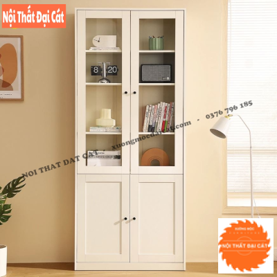 Tủ sách trưng bày phong cách hiện đại KS236