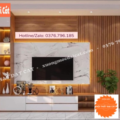 Vách ốp kệ tivi VO049