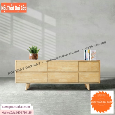 Kệ tivi phòng khách 6 hộc kéo KTV423