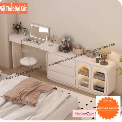 Bàn trang điểm kết hợp trang trí hiện đại BTĐ133