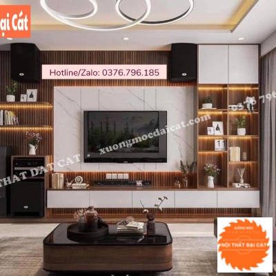 Vách ốp kệ tivi VO050
