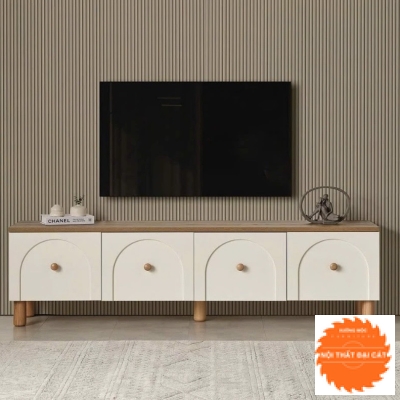 Kệ tivi gỗ thiết kế độc đáo KTV432