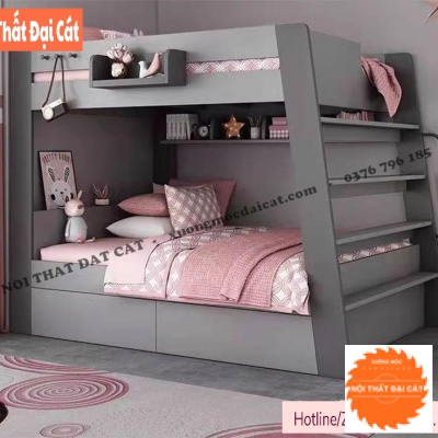 Giường tầng thiết kế đẹp GT122
