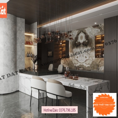 Quầy bar bếp hiện đại ĐB032