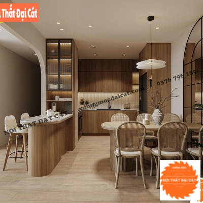 Quầy bar phòng bếp hiện đại ĐB044