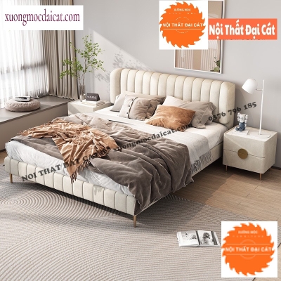 Giường bọc nệm cao cấp GBN014