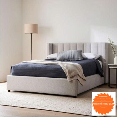 Giường bọc nệm cao cấp GBN032