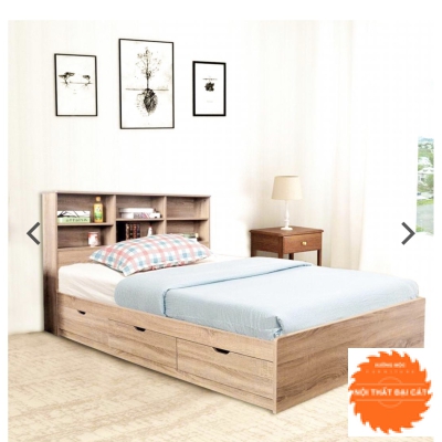 Giường gỗ công nghiệp cho phòng ngủ G023