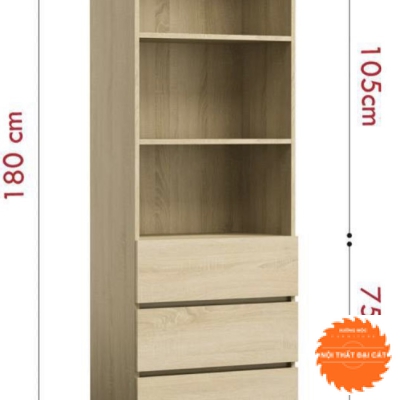 Kệ - tủ sách gỗ MDF KS013