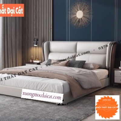 Giường bọc nệm cao cấp GBN040