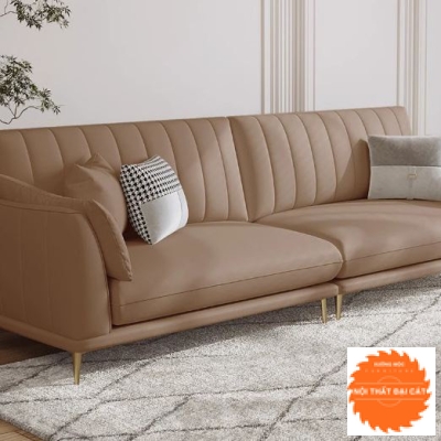 Băng ghế sofa da hiện đại 