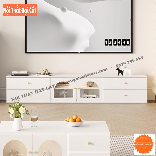 Kệ tivi gỗ thiết kế độc đáo KTV425