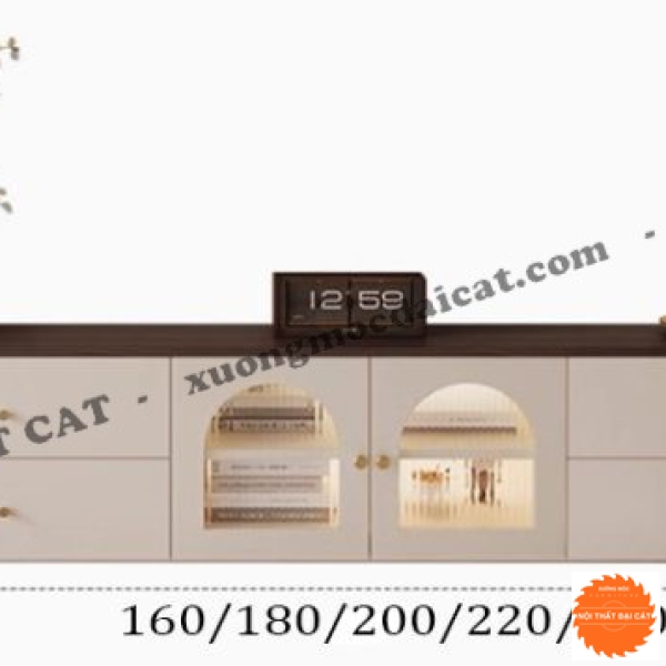 Kệ tivi gỗ thiết kế độc đáo KTV425
