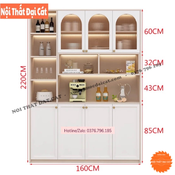 Tủ đựng đồ nhà bếp cao cấp TBN107