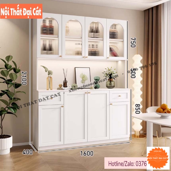Tủ chén nhà bếp kiểu dáng hiện đại, sang trọng TBN116