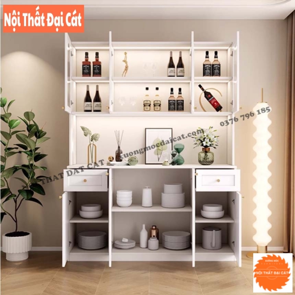 Tủ chén nhà bếp kiểu dáng hiện đại, sang trọng TBN116