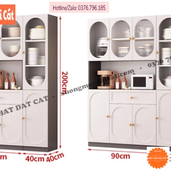 Tủ bát đũa thiết kế đa năng, tiện lợi TBN118