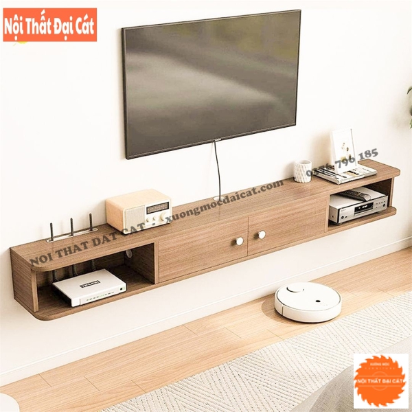 Kệ tivi treo tường gỗ MDF KTV352