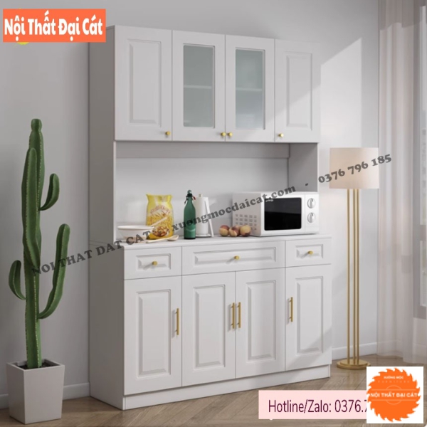 Tủ kệ bếp để đồ đa năng bằng gỗ TBN123