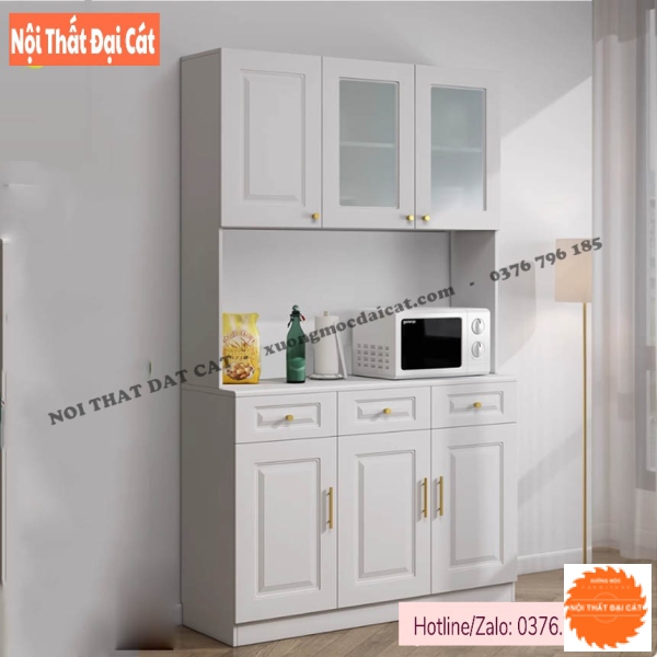 Tủ kệ bếp để đồ đa năng bằng gỗ TBN123