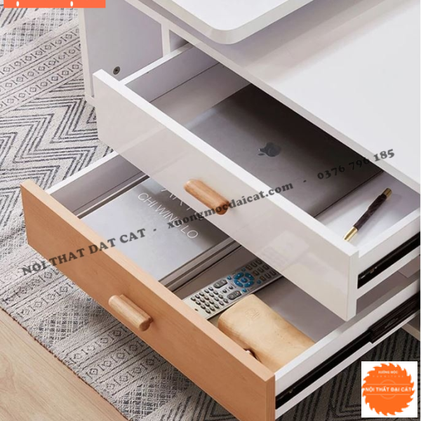 Bàn sofa gỗ thiết kế đa năng BS091