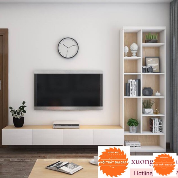 Kệ tivi treo tường phòng khách KTV353