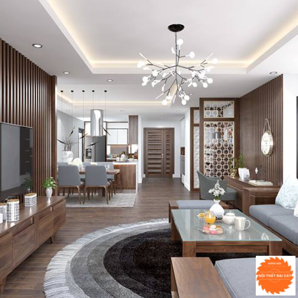 Vách ốp kệ tivi VO013