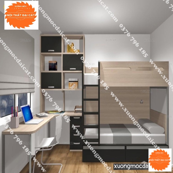 Giường tầng phòng ngủ GT058
