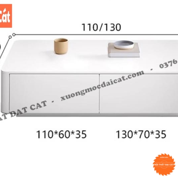 Bàn sofa nhỏ xinh kiểu dáng đơn giản BS103