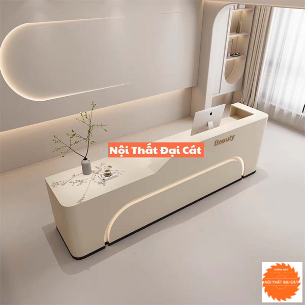 Quầy lễ tân phong cách hiện đại QLT051