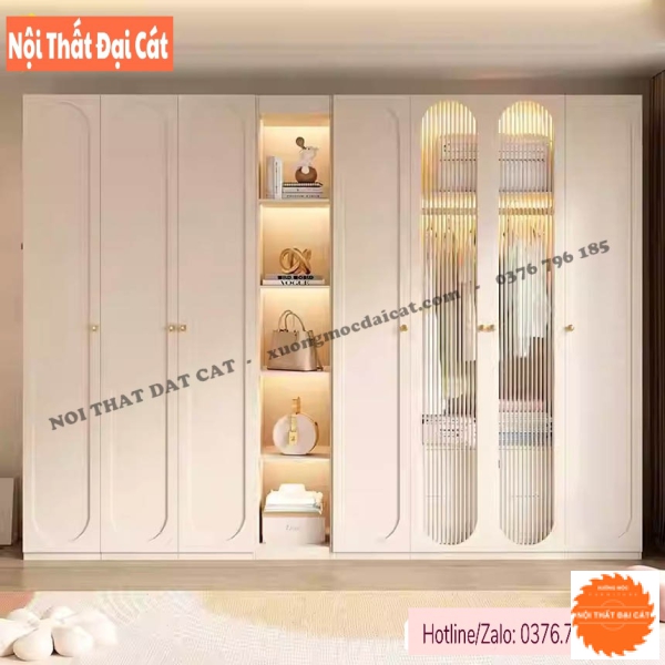 Tủ áo quần có kệ góc tiện ích TA474