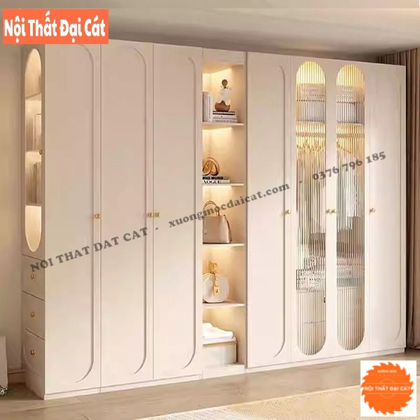 Tủ áo quần có kệ góc tiện ích TA474