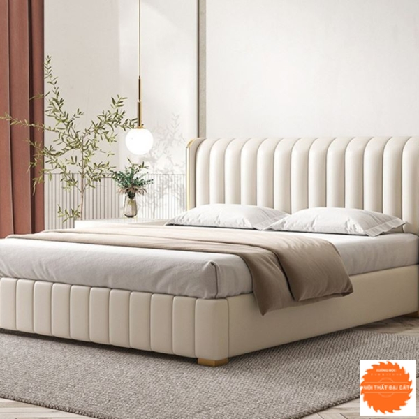 Giường bọc nệm cao cấp GBN005