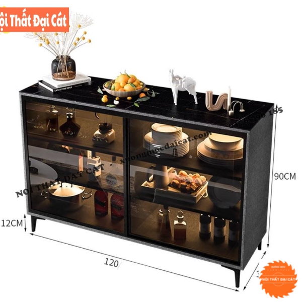 Tủ đựng đồ gia dụng nhà bếp đẹp TBN078