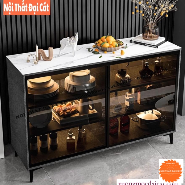 Tủ đựng đồ gia dụng nhà bếp đẹp TBN078