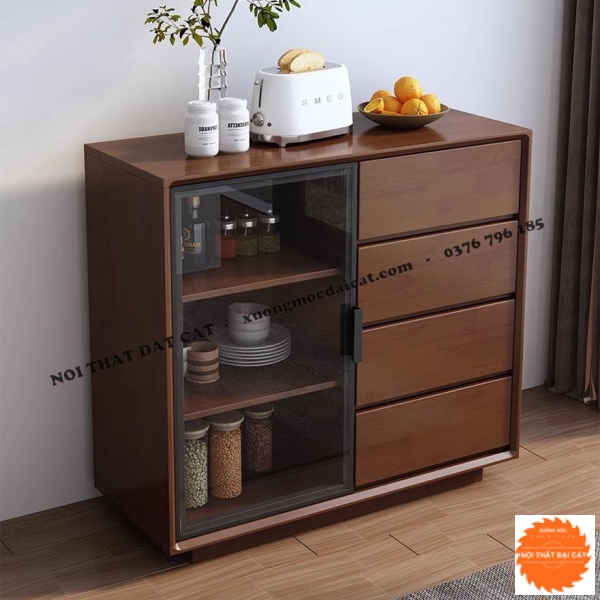 Tủ đựng đồ nhà bếp bằng gỗ TBN079