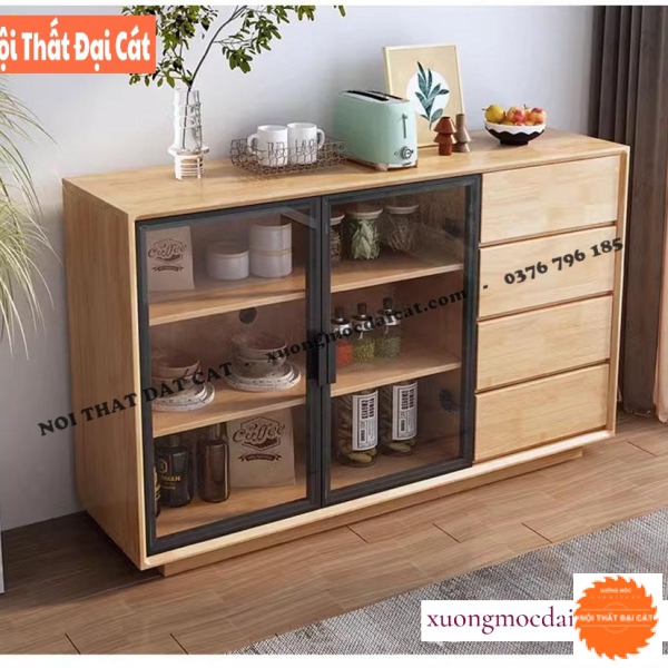 Tủ đựng đồ nhà bếp bằng gỗ TBN079